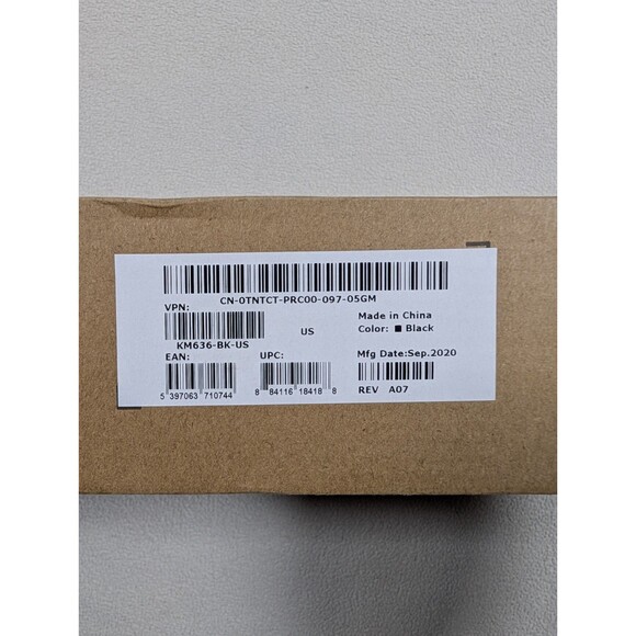 NIB New Dell KM636 Wireless Keyboard and Mouse Combo Model KM636-BK-US - Picture 7 of 7